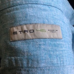 Etro 46 dress shirt made in Italy